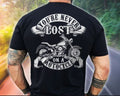 Bikergod Motorcycle You're Never Lost on a Motorcycle T-shirt, Crew-neck Sweatshirt, Hoodie, Tank Top, V-neck T-shirt Design 2D Full Printed Sizes S - 5XL - NABB223