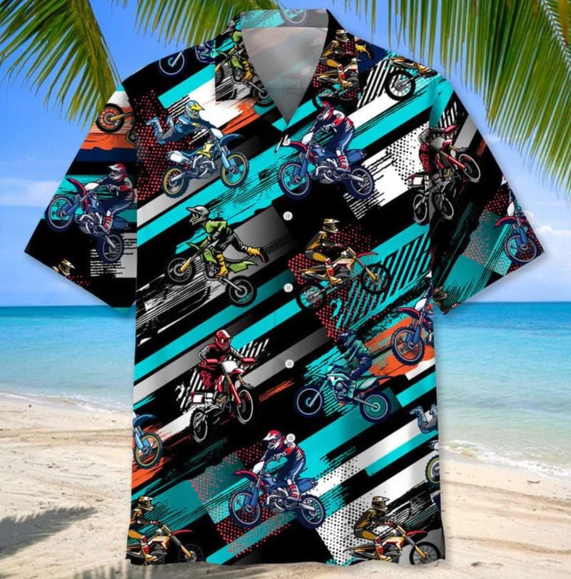 Bikergod Motorcycle COTTON Hawaii Shirt Design 3D Full Printed Sizes S - 5XL NMK290