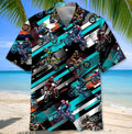 Bikergod Motorcycle COTTON Hawaii Shirt Design 3D Full Printed Sizes S - 5XL NMK290