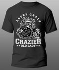 Bikergod Motorcycle Crazy Biker T-shirt, Crew-neck Sweatshirt, Hoodie, Tank Top, V-neck T-shirt Design 2D Full Printed Sizes S - 5XL - NABB227