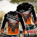 Bikergod Motorcycle EAT-SLEEP-BRAAP-REPEAT Custom Name  Hoodie Design 3D Full Printed Sizes S - 5XL - NMK318A