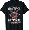 Bikergod Motorcycle This Princess Wears Motorcycle Boots T-shirt, Crew-neck Sweatshirt, Hoodie, Tank Top, V-neck T-shirt Design 2D Full Printed Sizes S - 5XL - NABB208