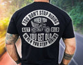 Bikergod Motorcycle You Don't Stop Riding When You Get Old T-shirt, Crew-neck Sweatshirt, Hoodie, Tank Top, V-neck T-shirt Design 2D Full Printed Sizes S - 5XL - NABB218