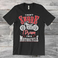 Bikergod Motorcycle I Don't Snore I Dream I'm a Motorcycle T-shirt, Crew-neck Sweatshirt, Hoodie, Tank Top, V-neck T-shirt Design 2D Full Printed Sizes S - 5XL - NABB231