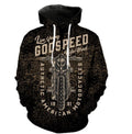 Bikergod Motorcycle Authetic American Motorcycle  Zip Hoodie Design 3D Full Printed Sizes S - 5XL - NABC385