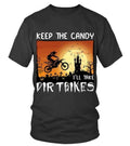 Bikergod Motorcycle Keep the candy i?ll takes dirt bikes Halloween T-shirt, Crew-neck Sweatshirt, Hoodie, Tank Top, V-neck T-shirt Design 2D Full Printed Sizes S - 5XL - NABD243