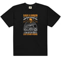 Bikergod Motorcycle Save A Biker T-shirt, Crew-neck Sweatshirt, Hoodie, Tank Top, V-neck T-shirt Design 2D Full Printed Sizes S - 5XL - NABB228