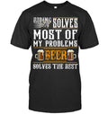 Bikergod Motorcycle Riding Solves Most Of My Problems T-shirt, Crew-neck Sweatshirt, Hoodie, Tank Top, V-neck T-shirt Design 2D Full Printed Sizes S - 5XL - NABD215