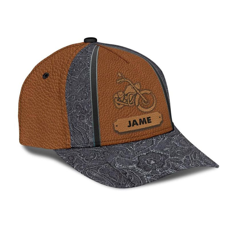 Bikergod Motorcycle Custom Name Classic Cap NABH246