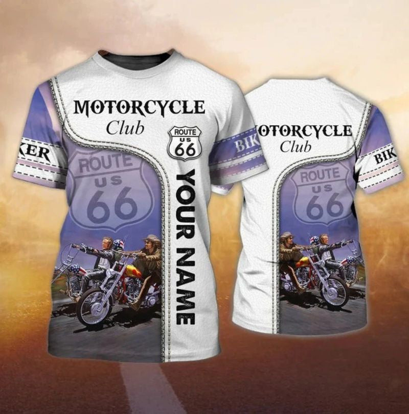 Bikergod Motorcycle Custom Name  T-shirt Design 3D Full Printed Sizes S - 5XL - NMK282