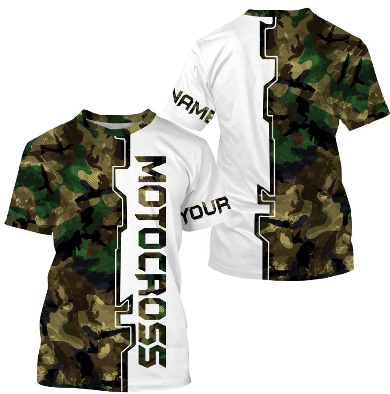 Bikergod Motorcycle Motocross Custom Name  T-shirt Design 3D Full Printed Sizes S - 5XL - NMK13