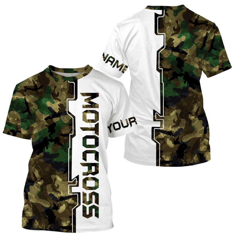 Bikergod Motorcycle Motocross Custom Name  T-shirt Design 3D Full Printed Sizes S - 5XL - NMK13