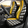 Bikergod Motorcycle Racing CAR SEAT COVERS - NALA367