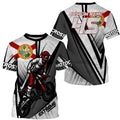 Bikergod Motorcycle Motocross Custom Name And Number  T-shirt Design 3D Full Printed Sizes S - 5XL - NMK25