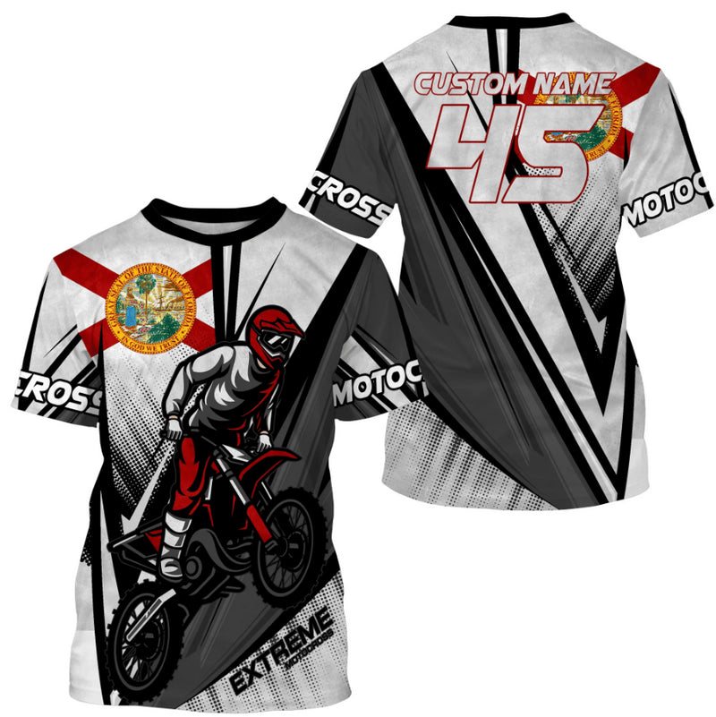 Bikergod Motorcycle Motocross Custom Name And Number  T-shirt Design 3D Full Printed Sizes S - 5XL - NMK25