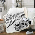Bikergod Motorcycle Motocross Blanket NABC352