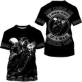 Bikergod Motorcycle Custom Name  T-shirt Design 3D Full Printed Sizes S - 5XL - NMK10B