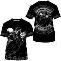 Bikergod Motorcycle Custom Name  T-shirt Design 3D Full Printed Sizes S - 5XL - NMK10B