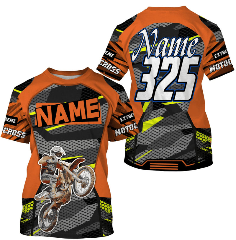 Bikergod Motorcycle Custom Name And Number  T-shirt Design 3D Full Printed Sizes S - 5XL - NMTM339