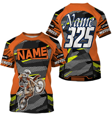 Bikergod Motorcycle Custom Name And Number  T-shirt Design 3D Full Printed Sizes S - 5XL - NMTM339