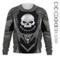 Bikergod Motorcycle Skull Biker COTTON Sweatshirt Design 3D Full Printed Sizes S - 5XL - NALA350F