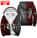 Bikergod Motorcycle Custom Name Fleece Hoodie Design 3D Full Printed Sizes S - 5XL NMI235F