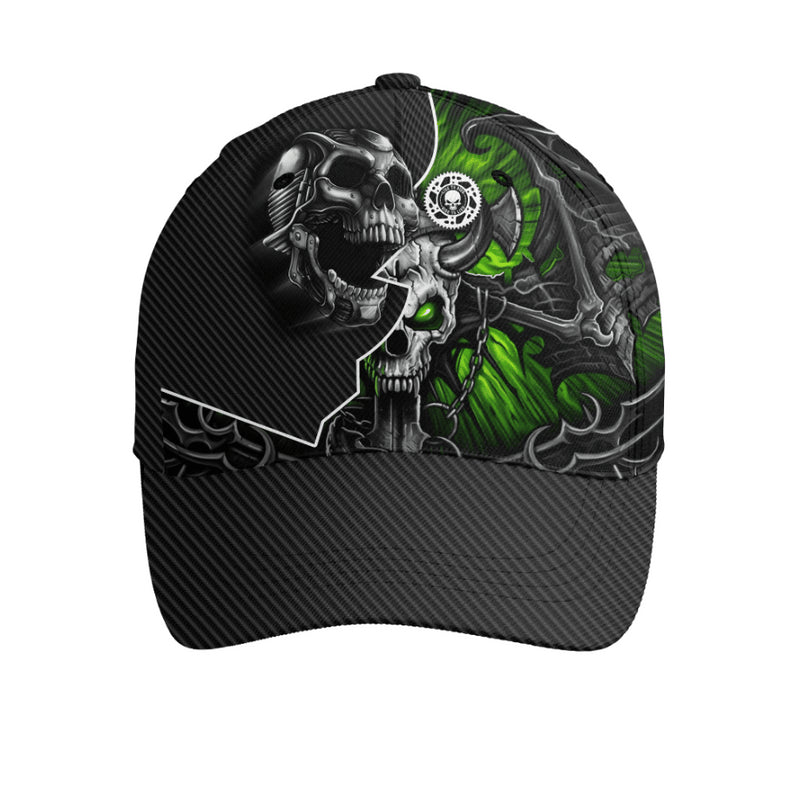 Bikergod Motorcycle Custom Name And Number Classic Cap NMI244