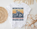 Bikergod Motorcycle Dad Like A Regular Dad But Cooler T-shirt, Crew-neck Sweatshirt, Hoodie, Tank Top, V-neck T-shirt Design 2D Full Printed Sizes S - 5XL - NAMA210