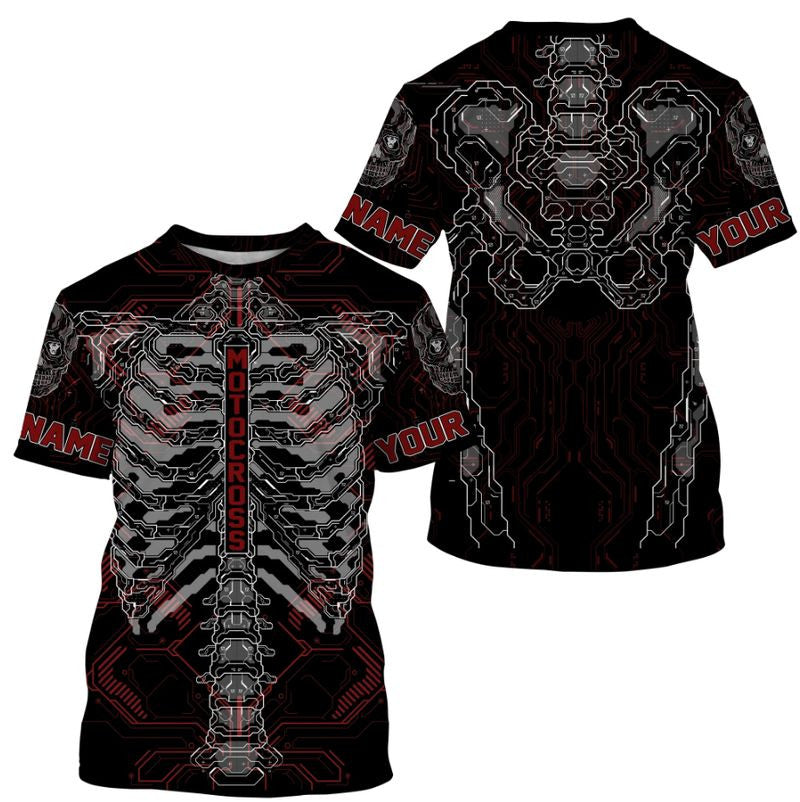 Bikergod Motorcycle Custom Name  T-shirt Design 3D Full Printed Sizes S - 5XL - NMK08
