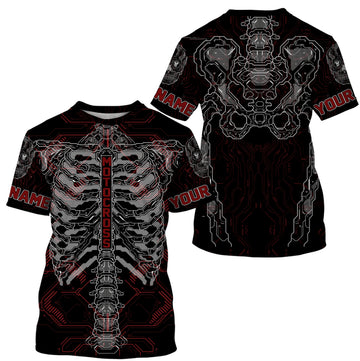 Bikergod Motorcycle Custom Name  T-shirt Design 3D Full Printed Sizes S - 5XL - NMK08