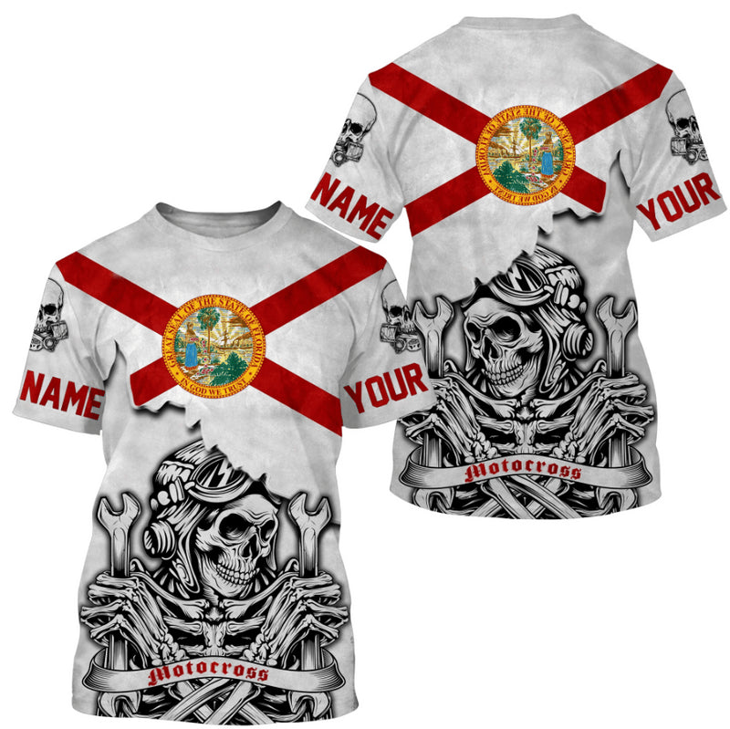 Bikergod Motorcycle Custom Name  T-shirt Design 3D Full Printed Sizes S - 5XL - NMK28