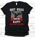 Motorcycles Dirt Bike T-shirt Design 2D Full Printed Sizes S - 5XL - NAEA258